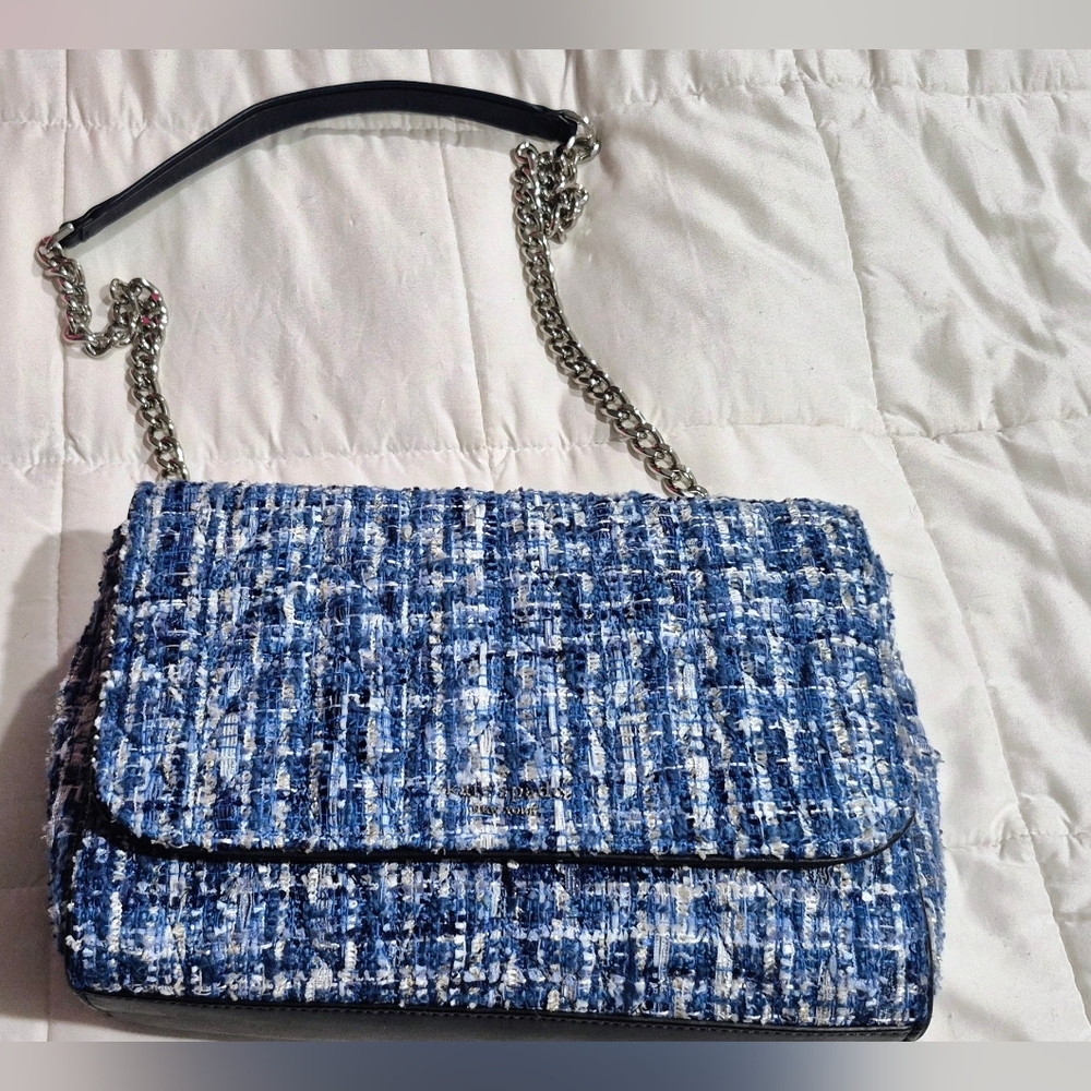 KATE SPADE MINI EMELYN BRIAR LANE QUILTED TWEED